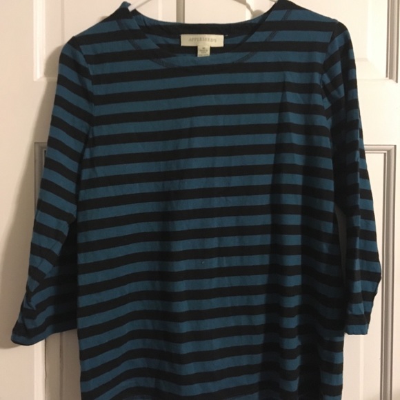 Appleseed's Tops Appleseeds Striped Shirt Poshmark